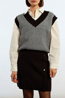 Jupe Droite - Noir - Lili Sidonio - Femme