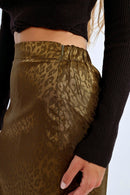 Jupe Midi - Kaki - Lili Sidonio - Femme