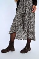 Midi Skirt - Black - Lili Sidonio - Women's