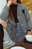 Jupe Patineuse Taille Haute - Gris - Molly Girl - Enfant