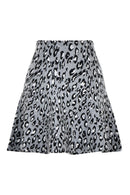 Jupe Patineuse Taille Haute - Gris - Molly Girl - Enfant