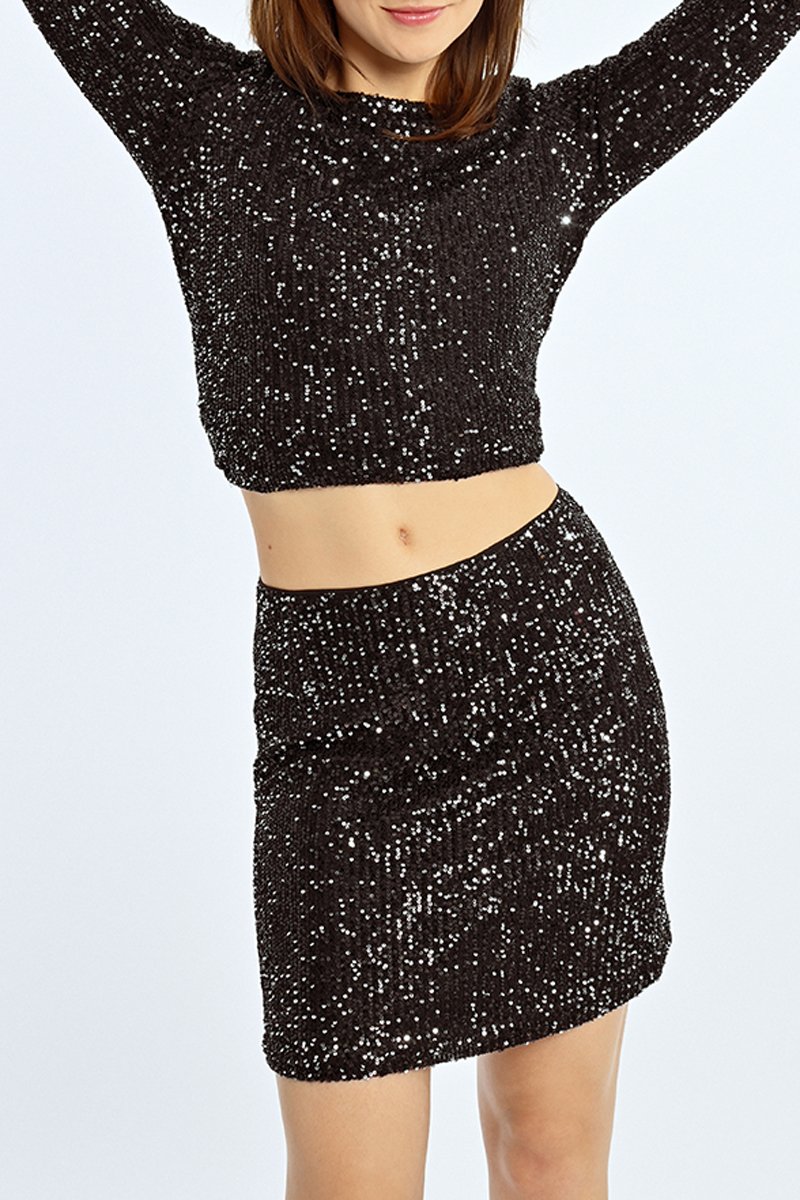 Straight Skirt - Black - Lili Sidonio - Women's