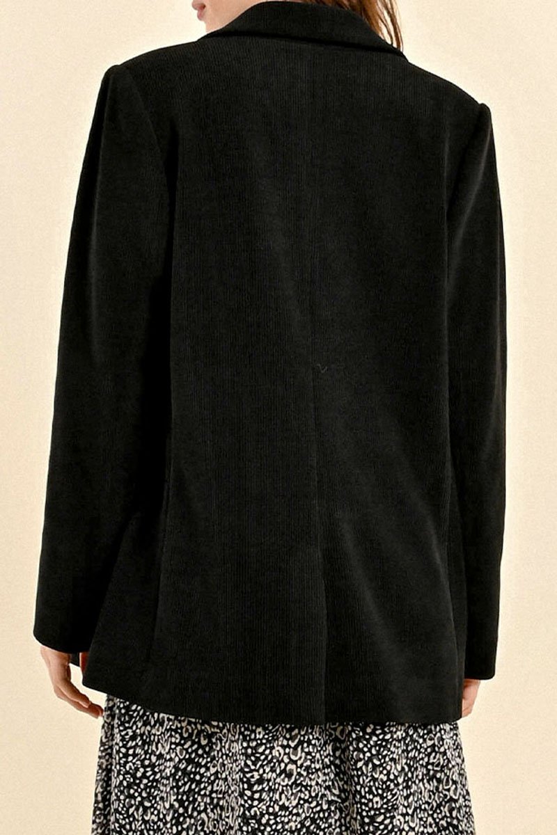 Blazer - Noir - Molly Bracken - Femme