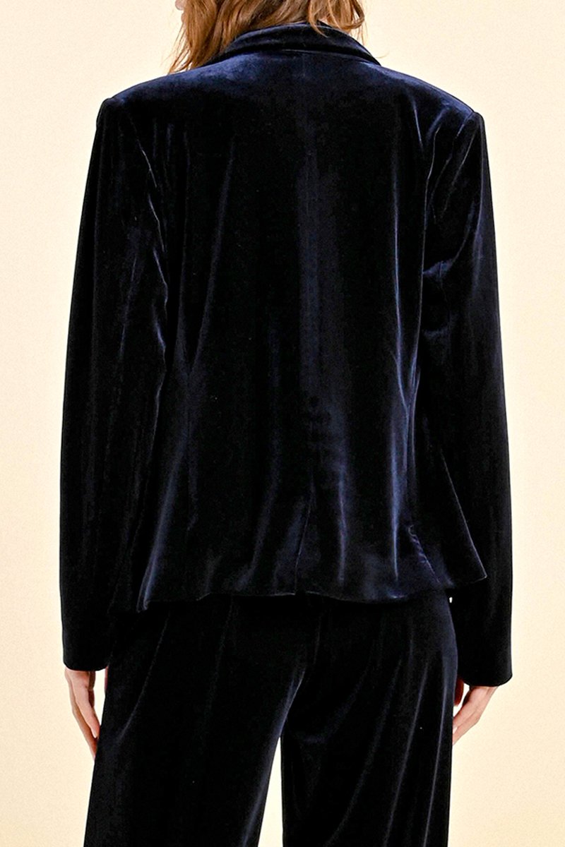 Blazer - Bleu Marine - Femme