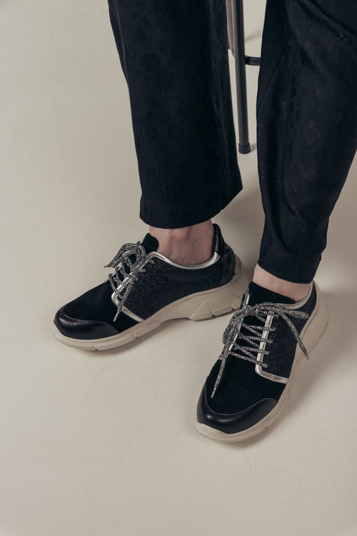 Baskets En Cuir Hayatte - Noir