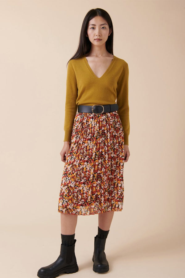 Jersey Mahir de Cashmere - Mostaza