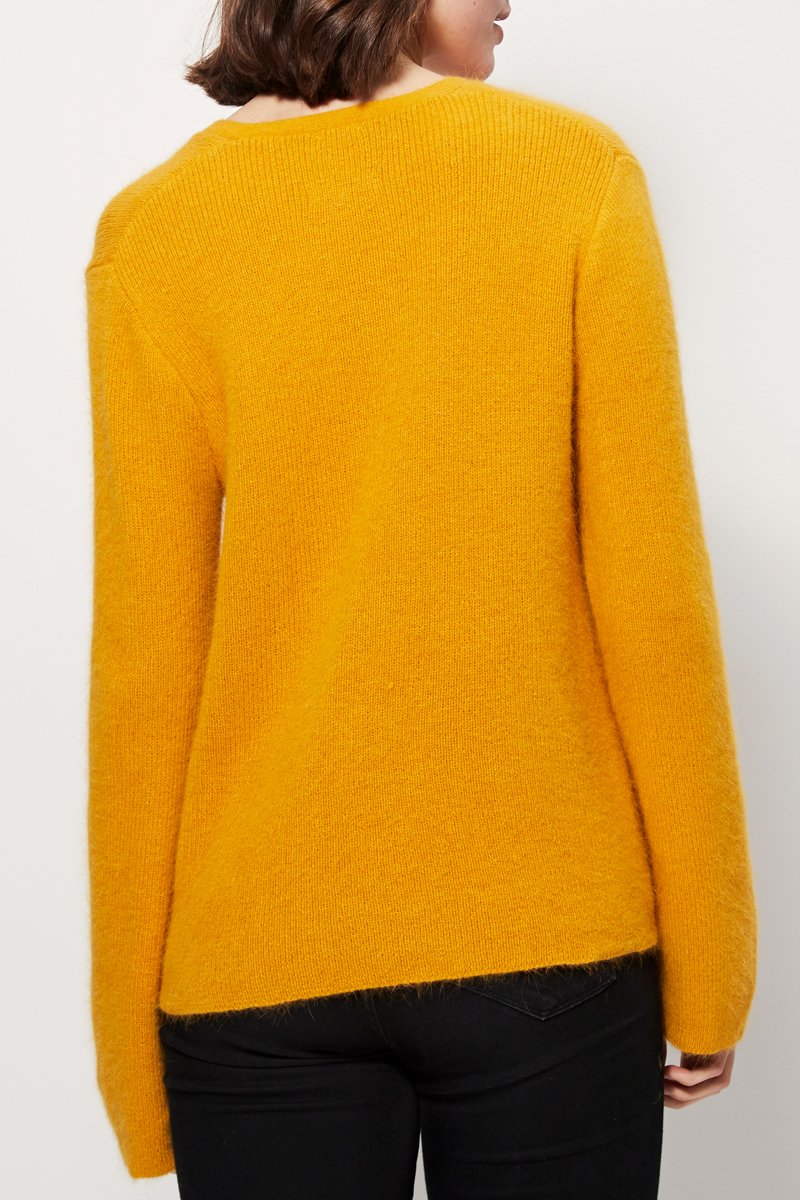 Pull En Angora Murmura - Moutarde