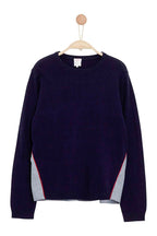 Jersey Bimaterial Mescaly - Azul Marino