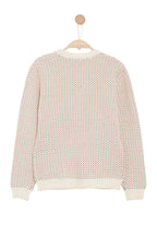 Gelaty Vest - Ecru And Red