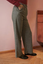Pantalón recto Peris - Taupe