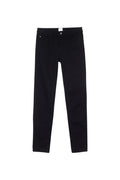 Pantalones slim con pómulos - Negro