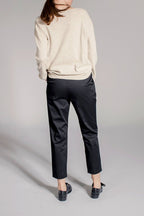 Pantalon Carotte 7/8 Paloma - Noir