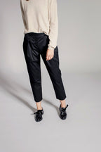 Pantalon Carotte 7/8 Paloma - Noir