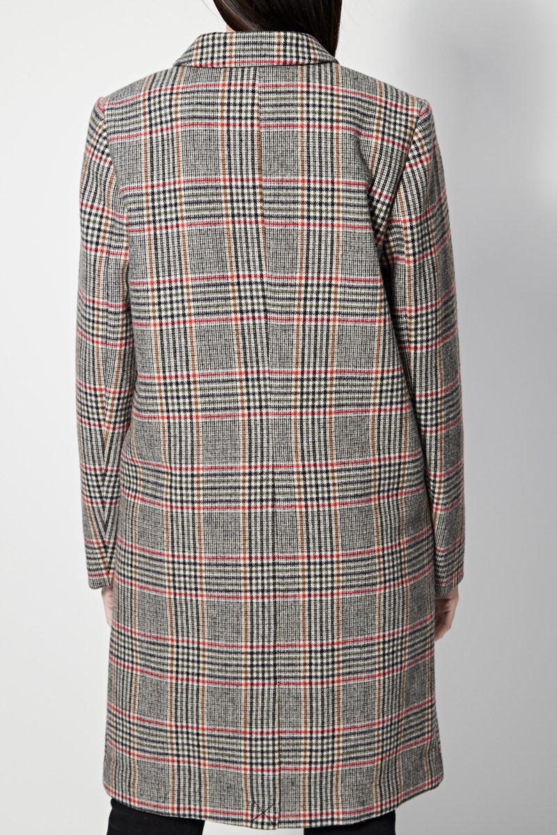 Manteau En Laine Louisiane - Gris