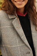 Manteau En Laine Recyclée - Gris