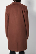 Louisiana Wool Coat - Brown