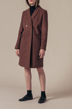 Louisiana Wool Coat - Brown
