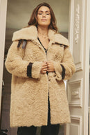 Manteau Toucher Doux Ludivine - Beige