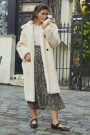 Manteau Laine - Ecru