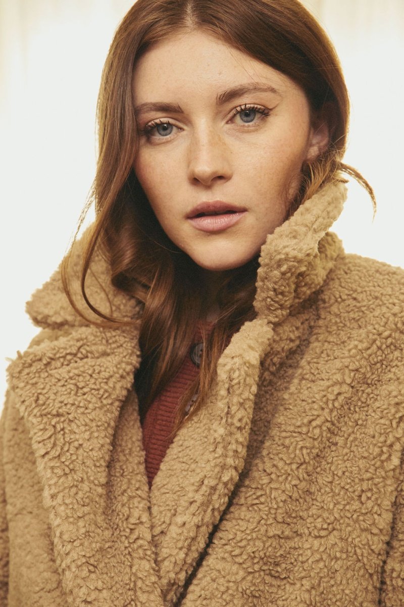 Manteau Laurine - Marron Clair