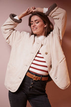 Veste Réversible Valet - Taupe