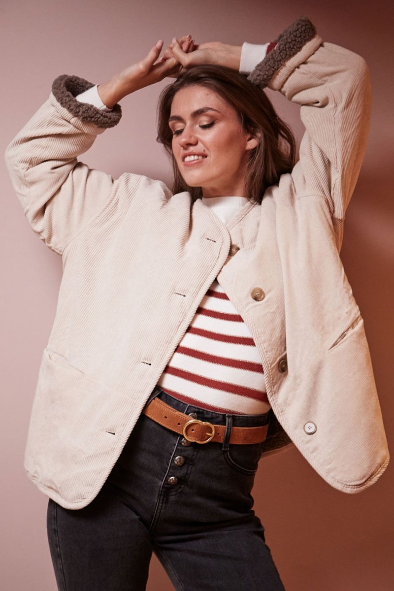 Veste Réversible Valet - Taupe