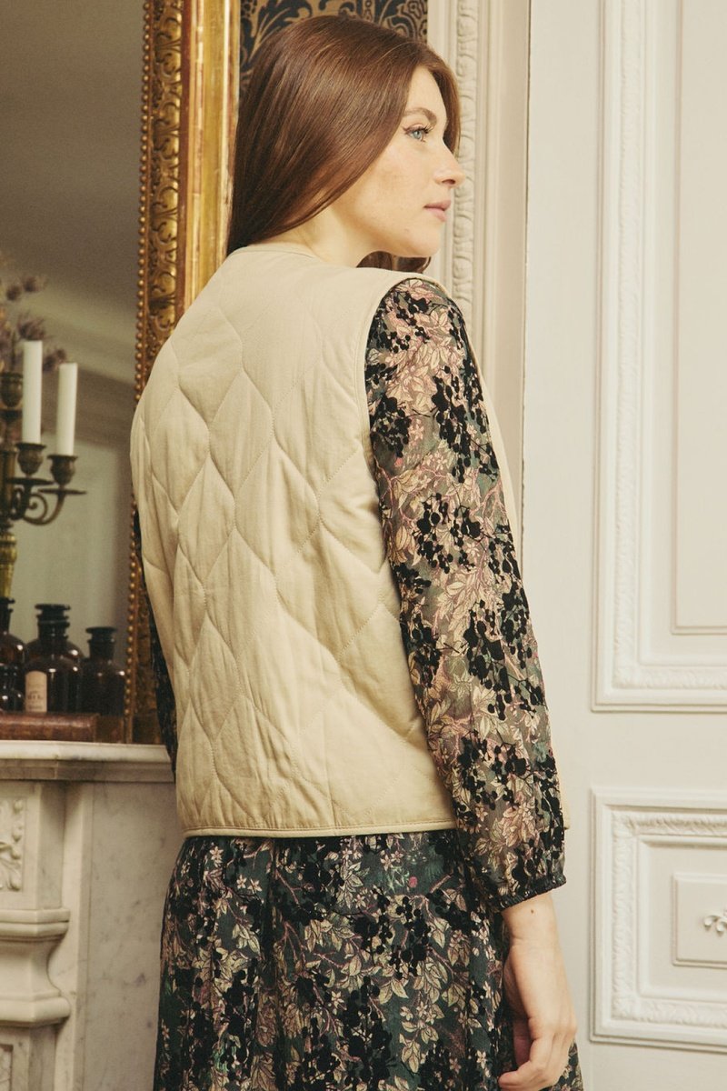 Veste Sans Manches Victor - Beige