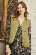Chaqueta sin mangas Victor - Caqui