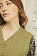 Veste Sans Manches Victor - Kaki