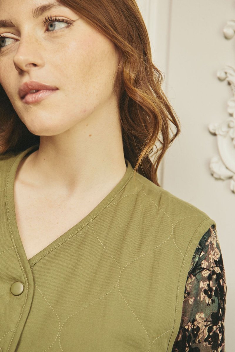 Veste Sans Manches Victor - Kaki