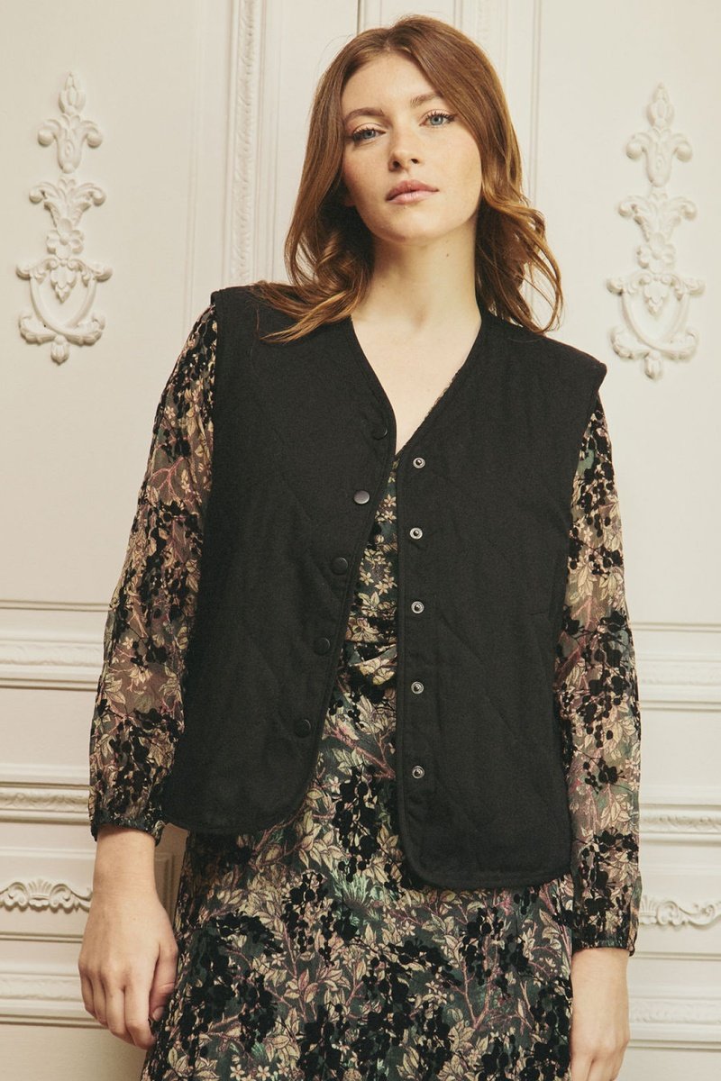 Veste Sans Manches Victor - Noir