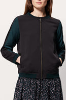 Veste Réversible Vaghera - Bleu Canard Et Noir