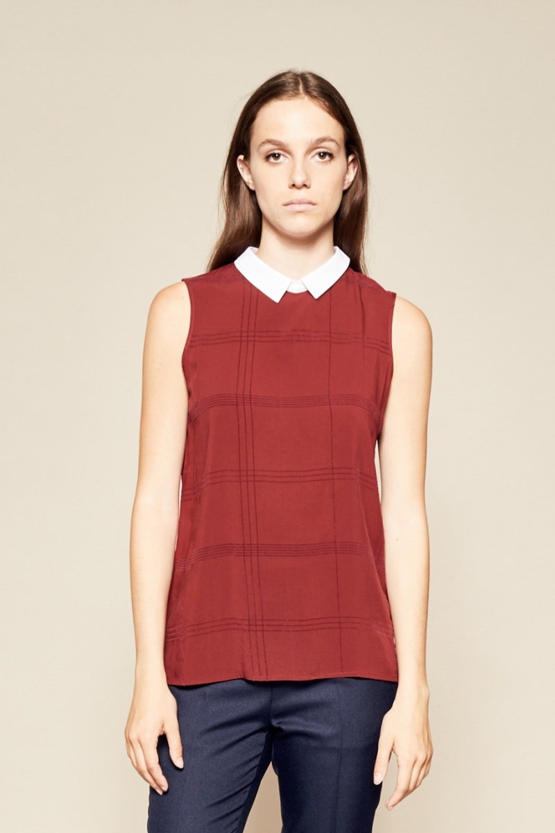 Top Tartan - Bordeaux