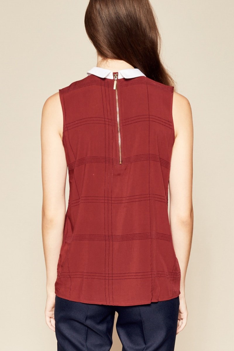 Top Tartan - Bordeaux