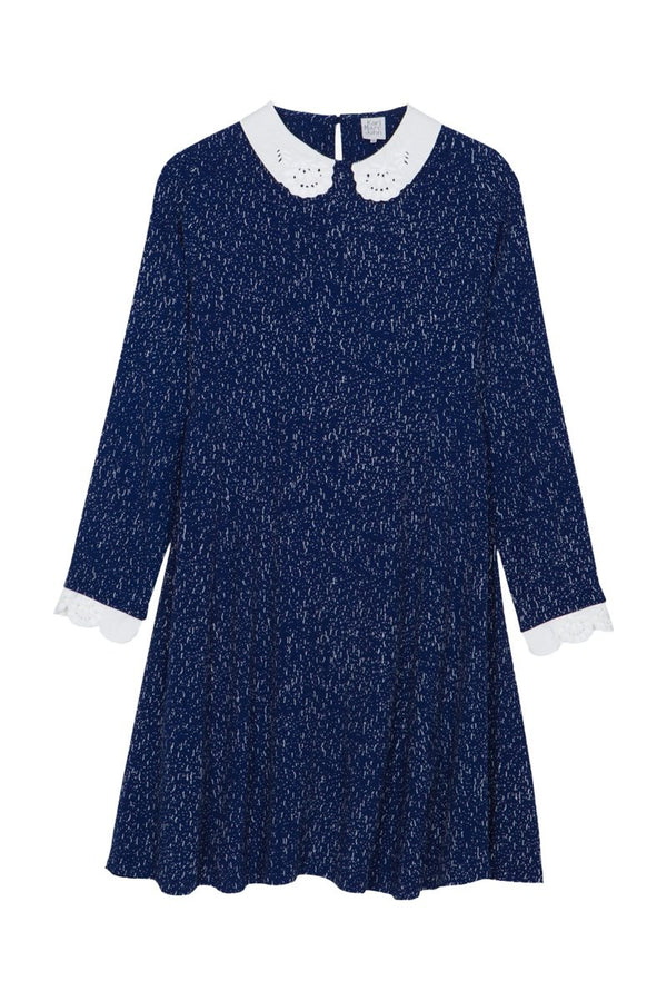 Vestido Revive Trapecio - Azul Marino