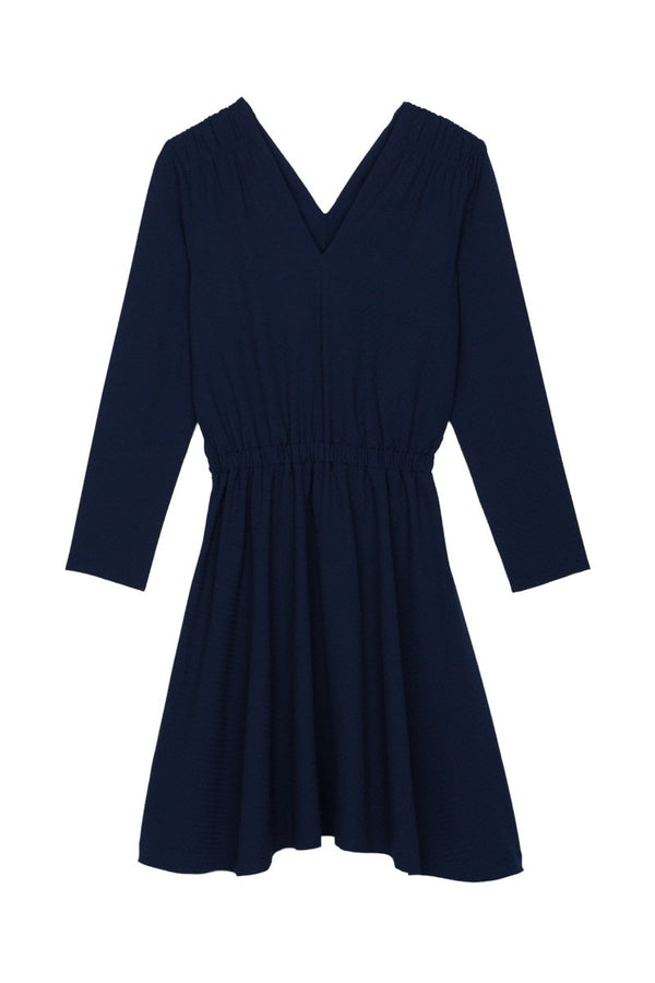 Vestido skater River - Azul marino