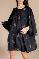 Robe Trapèze Ricola - Noir