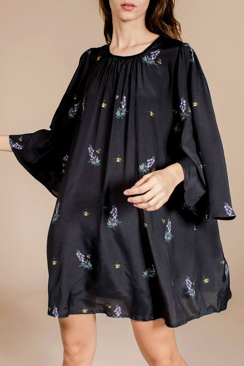 Robe Trapèze Ricola - Noir