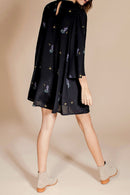 Robe Trapèze Ricola - Noir