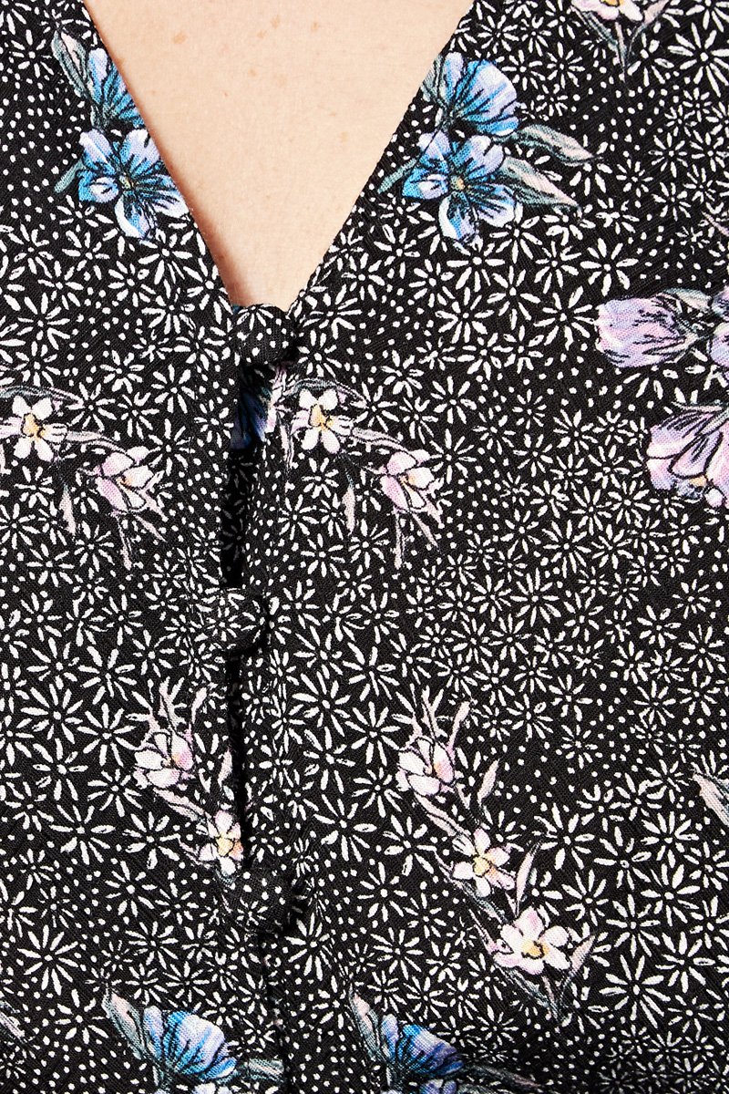Vestido recto Ragote - Negro