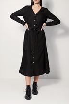 Redland Shirt Dress - Black