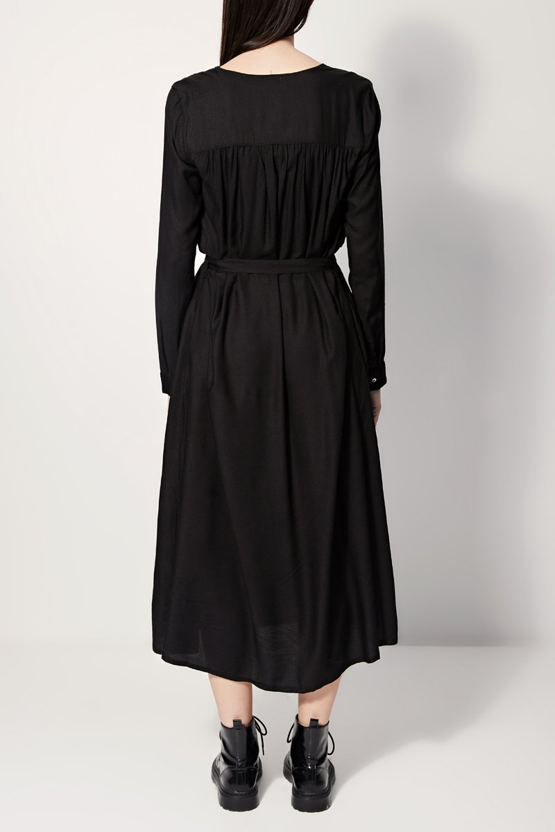Redland Shirt Dress - Black
