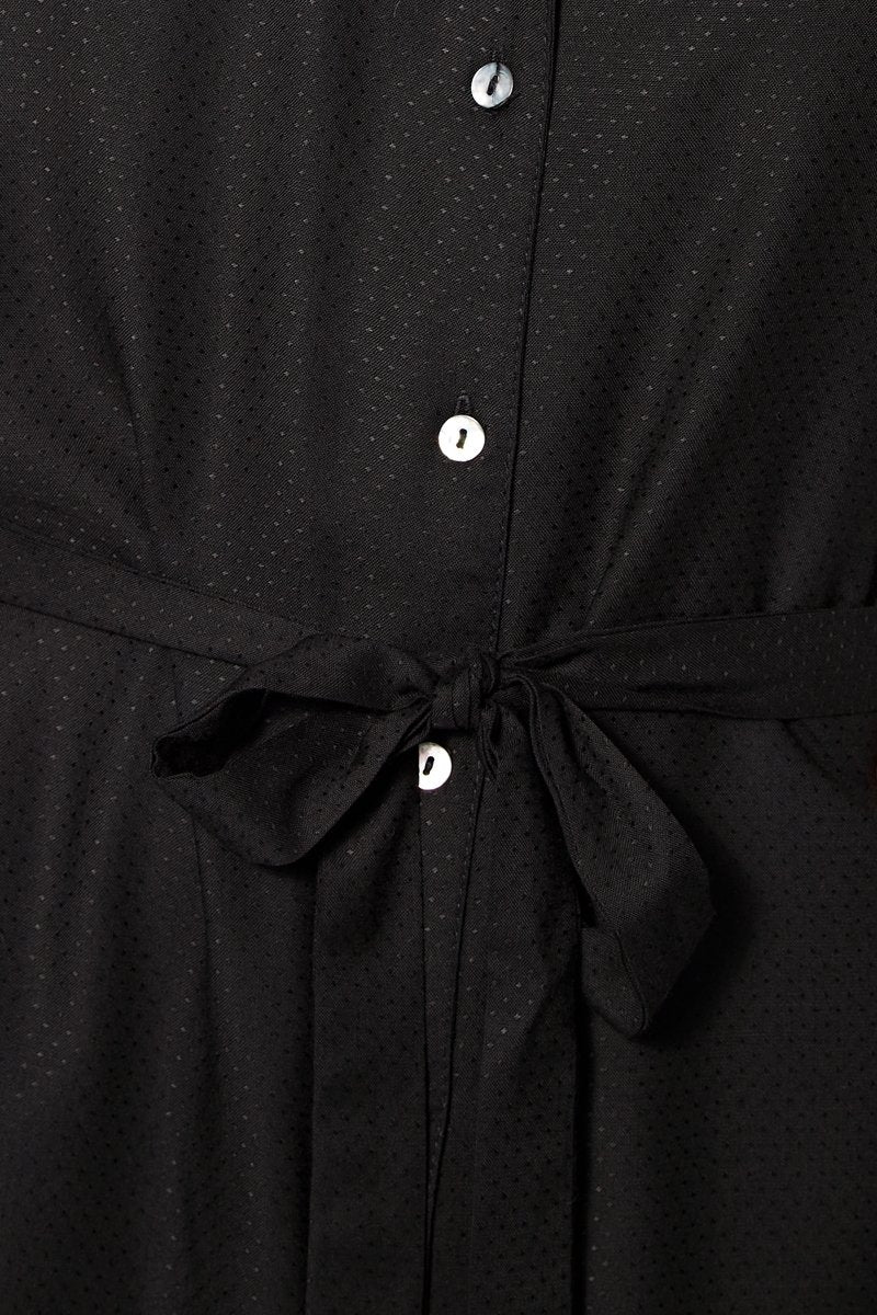 Redland Shirt Dress - Black