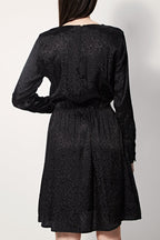Robine Skater Dress - Black
