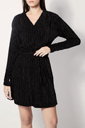River Velvet Dress - Black