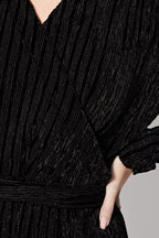 River Velvet Dress - Black