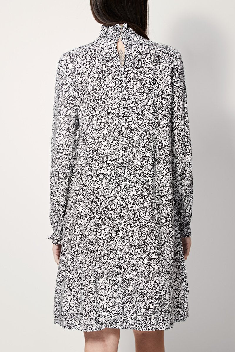 Robe Droite Rabbits - Noir Et Blanc