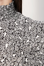 Robe Droite Rabbits - Noir Et Blanc