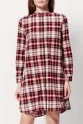 Vestido camisero Rangers - Rojo