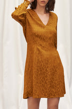 Robe Patineuse - Moutarde
